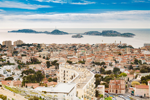 Marseille: Guided Walking Tour with Boat Trip to if Castle ENGLISH Guided Walking Tour with Boat no entrance to Castle