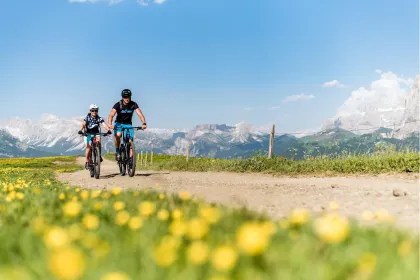 Bozner Dolomiten: Ganztagestour mit dem E-Bike privat
