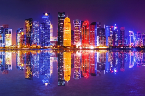 Doha: Visita nocturna de la ciudad(Privada)