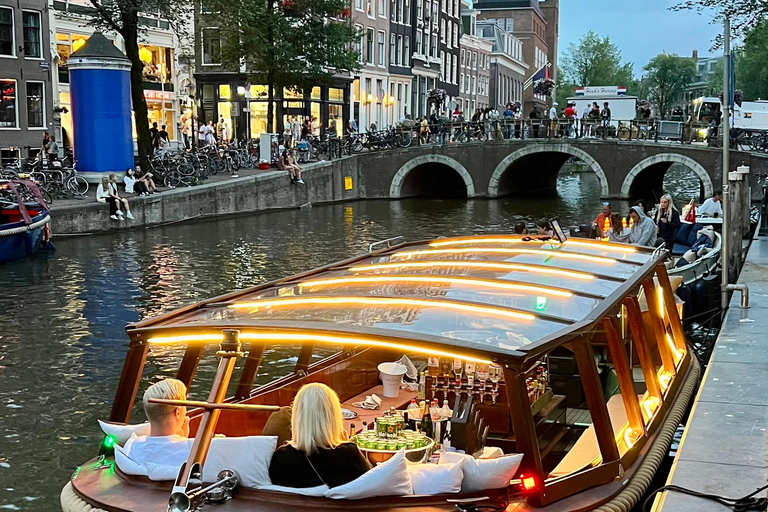 Amsterdam: Rondvaart met optioneel onbeperkt drankjesRondvaart met onbeperkt drankjes