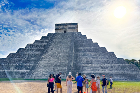 From Cancun: Tulum & Chichen Itza with Cenote One-Day Tour Tour with hotel pick-up in Cancun