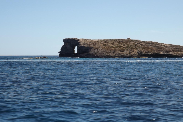 Comino:Blaue Lagune, Kristalllagune, Höhlen, Privatboot Malta