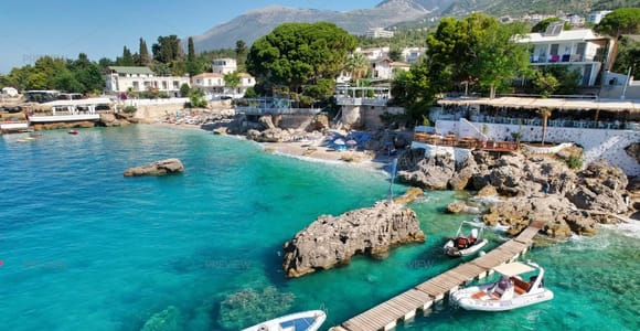 Durrës/Golem: Tagestour nach Dhërmi, Llogara & Vlorë