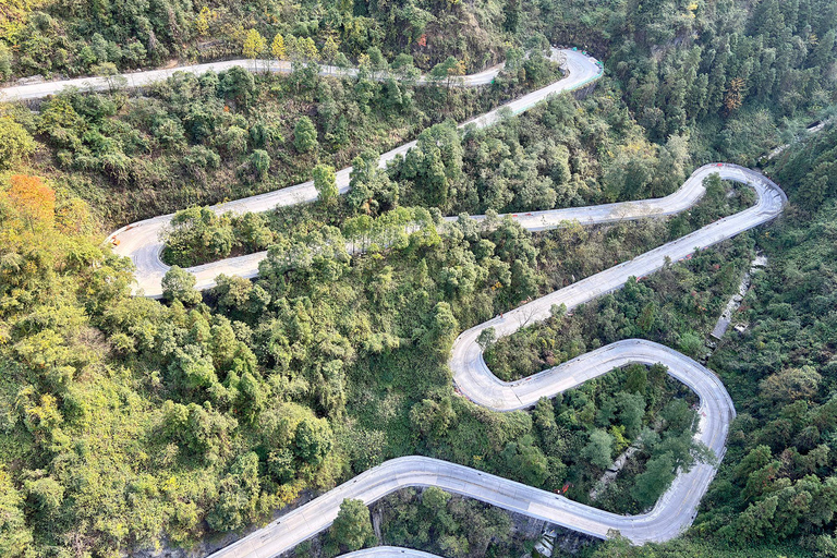 Zhangjiajie Tianmen Mountain Ticket & Fox Fairy Show Park Entry Line A - Round Way Cableway