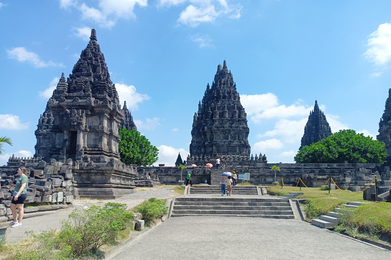 Sunset at Prambanan and Sendratari Ramayana Ballet Prambanan