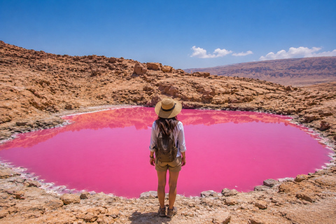 From Amman: Petra, Pink Salt Lake, & Dead Sea Day Trip Transportation Only Tour