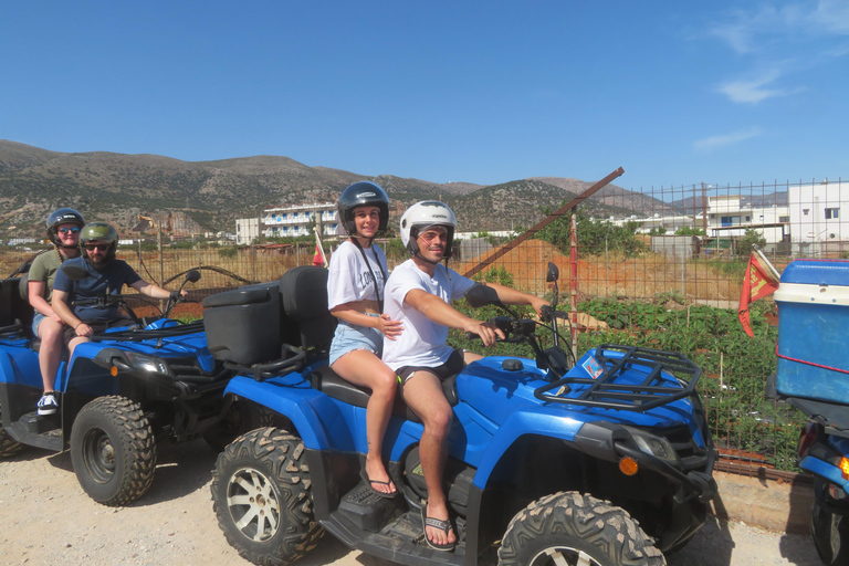 Crete: Quad Safari with Monastery, Malia Palace and Lunch