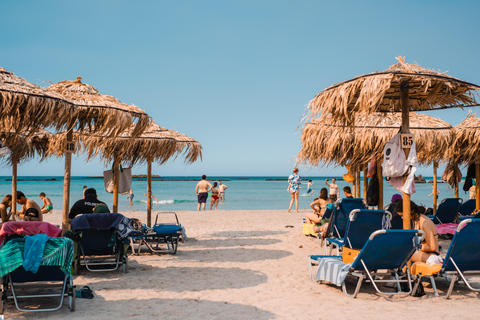 Tour privato di un'intera giornata per famiglie alla spiaggia di Elafonisi e ad Agia Sofia