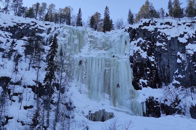 Rovaniemi to Ruka Roller Coaster & Korouoma Canyon Waterfall