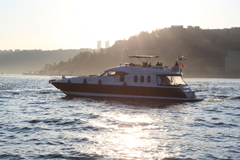 Istanbul: Private Bootsfahrt auf dem Bosporus mit SnacksIstanbul: Bosporus RIier Private Yacht-Kreuzfahrt mit Snacks