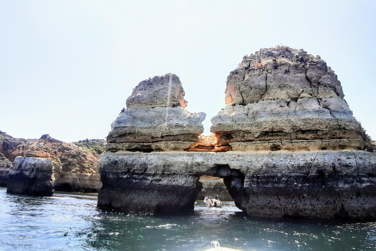 Lagos: Boat Trip to Grottos of Ponta da Piedade/caves Boat Trip to Grottos in Lagos up to 11 pax