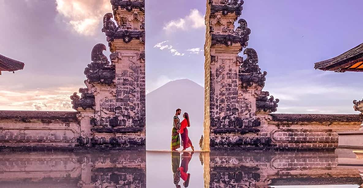 バリ島東部: ランプヤン寺院、ティルタ ガンガ、タマン ウジュン