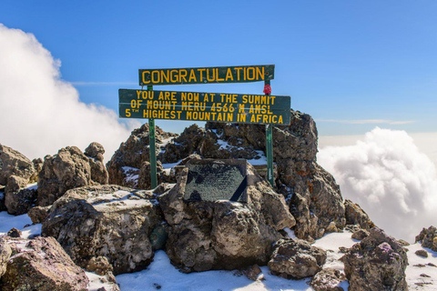 EXPLORE MOUNT MERU IN 3 DAYS FROM ARUSHA & MOSHI TANZANIA Hiking Mount Meru from Arusha or Moshi