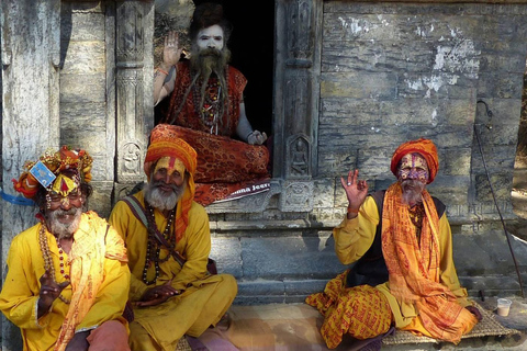 Pashupatinath: Avondrondleiding door de tempel en Aarati-ceremonie