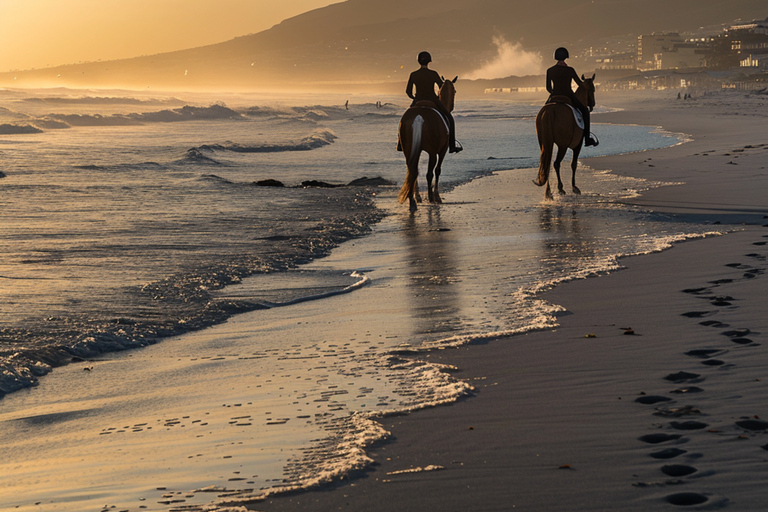 Le Cap : balade à cheval à Long Beach