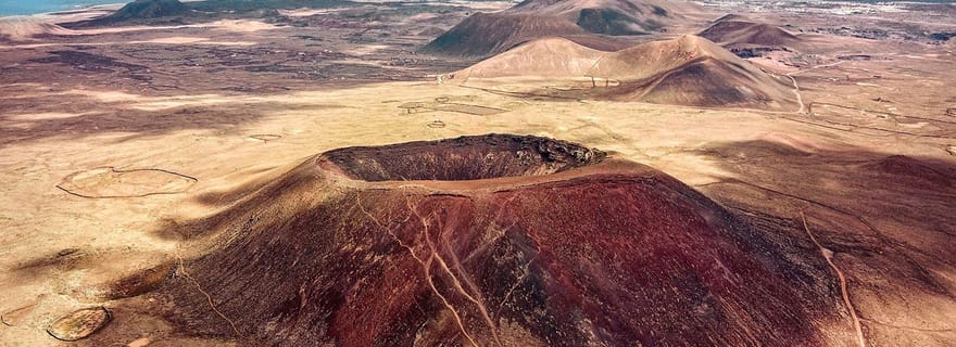 Fuerteventura : Le nord sauvage et Corralejo depuis le sud