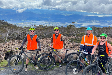 De Hobart: Cume do Monte Wellington e passeio de bicicleta pela floresta tropical