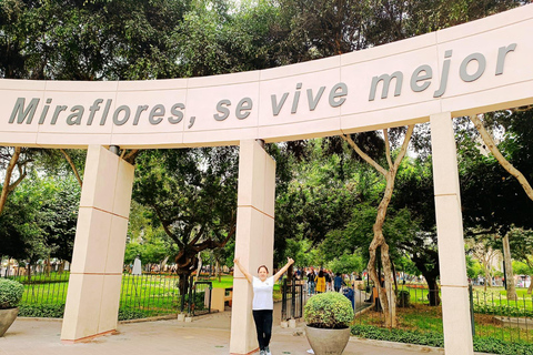 Lima: Huaca Pucllana Pyramid & Miraflores Tour + Pick Up