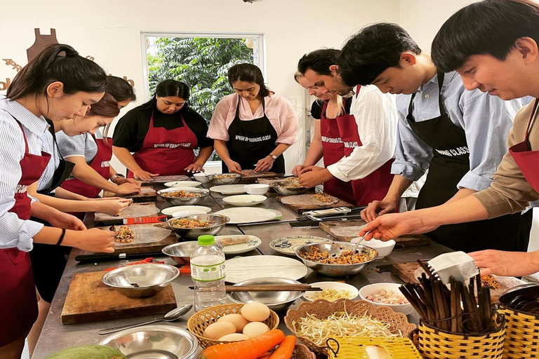 Ha Noi Clase de Cocina Vietnamita con Visita al Mercado Local