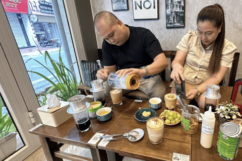 Atelier sur le café à l&#039;œuf de Hanoi : Maîtriser 6 cafés de marque