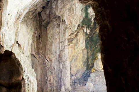 Da Nang: Lady Buddha, Marble Mountains &amp; Am Phu Cave Sunset