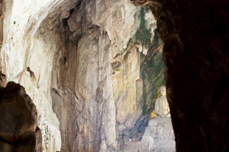 Da Nang: Lady Buddha, Marble Mountains &amp; Am Phu Cave Sunset