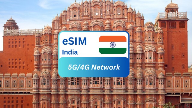 Jaipur: Premium India eSIM Data Plan for Travel