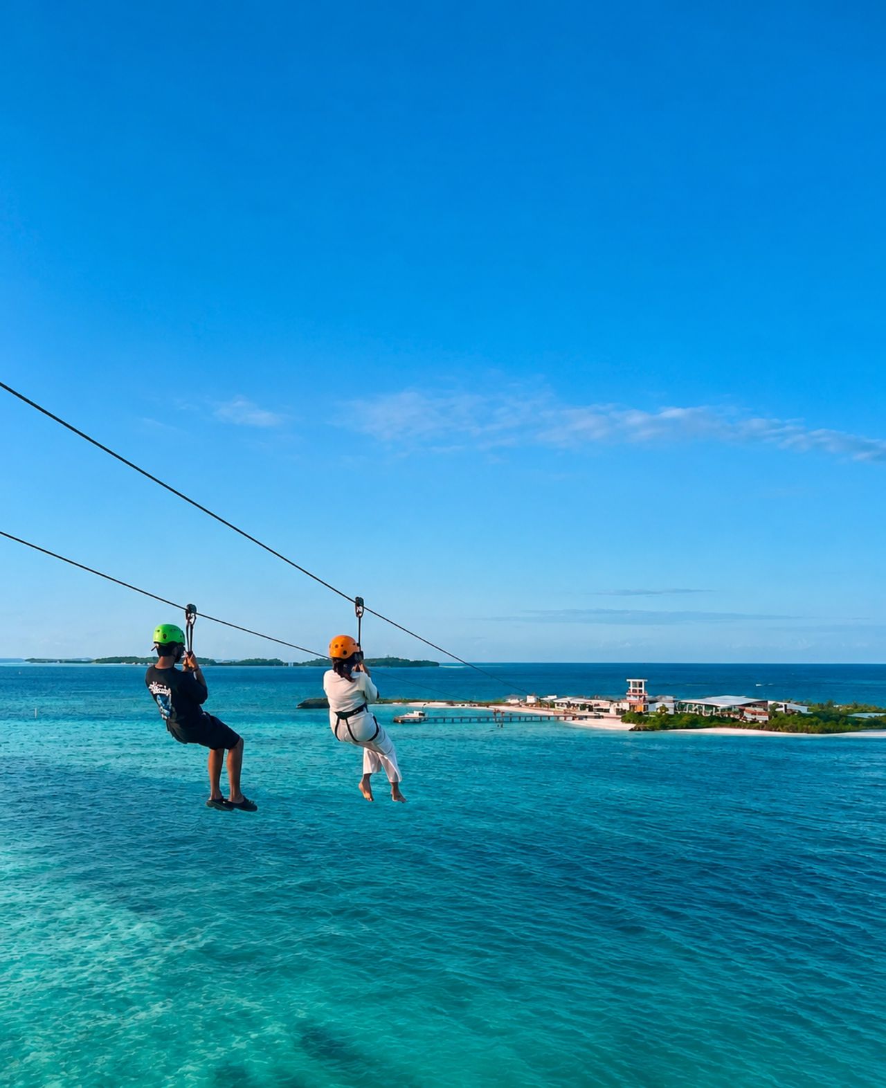 Zipline von Insel zu Insel & Abenteuerinsel-Experience