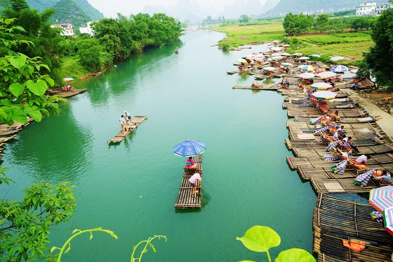 Guilin 3-Day 2-Night Essential Tour: Li River+Bamboo Rafting