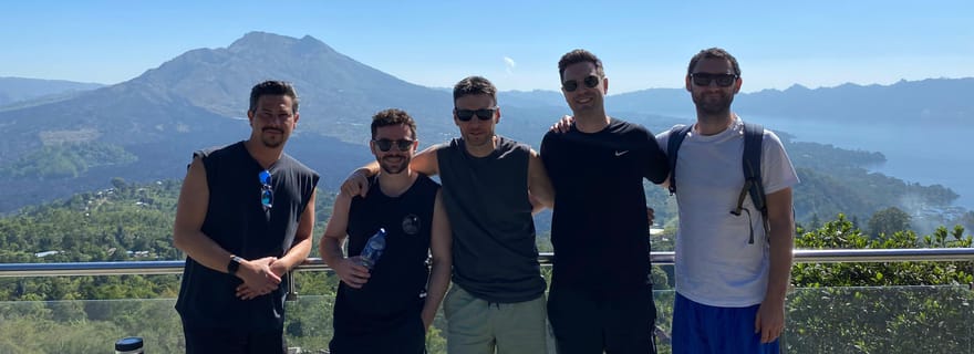 Ubud : descente à vélo de Kintamani en petit groupe et en privé