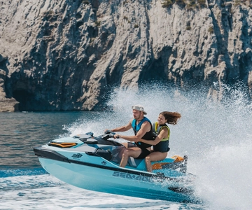 Alcudia: Excursión en moto de agua a la Isla del Faro con fotos