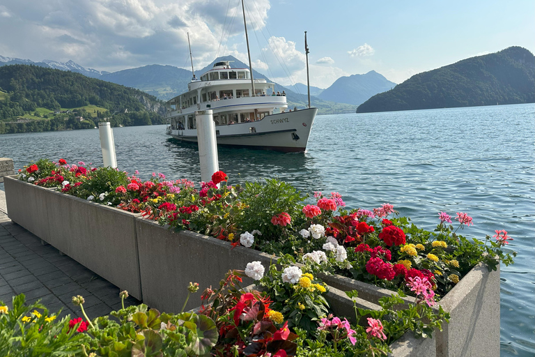 Desde Zúrich: Excursión Privada al Monte Pilatus y Lago de los Cuatro CantonesMonte Pilatus con crucero por el Lago de los Cuatro Cantones Desde Zúrich