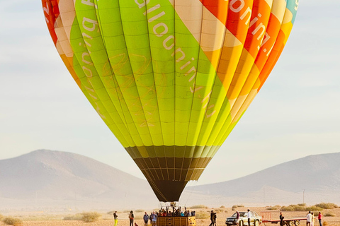 Marrakech: Hot Air Balloon Ride, rooftop view & Drone Video Sunrise Balloon Flight + Drone Video