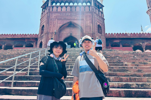 Delhi: Old & New Delhi Full-Half Day Tour Options Available Full Day Tour with Guide Only - (Without Car & Driver)