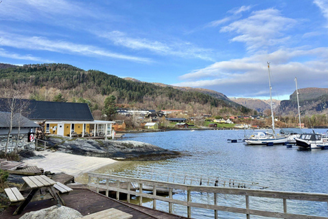 Scenic Hardangerfjord with Waterfalls & Lunch at a Garden 