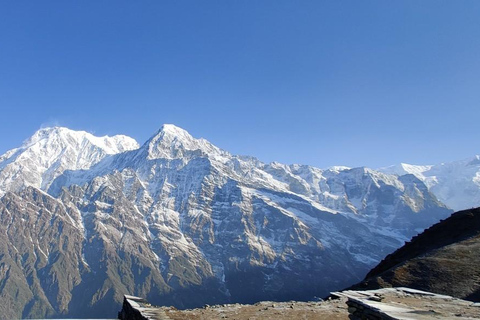 De Katmandu: Caminhada guiada de 6 dias pelo acampamento base do Mardi Himal