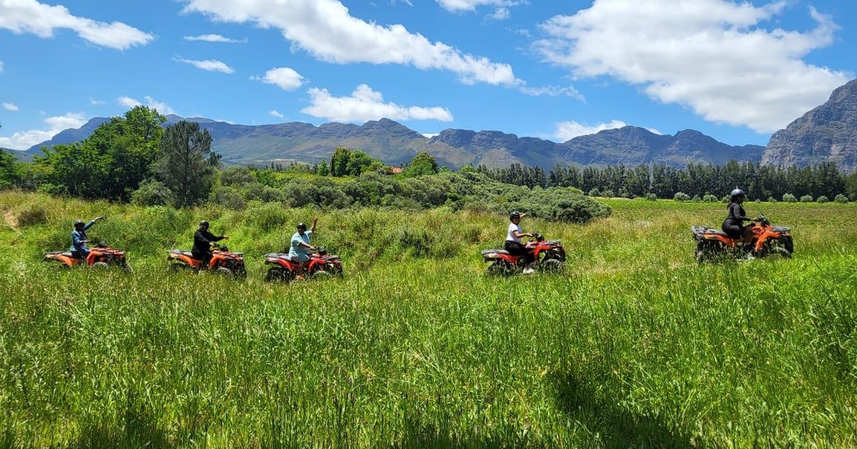 Quad Bike Fun Ride in Paarl, Battle Bunker GetYourGuide