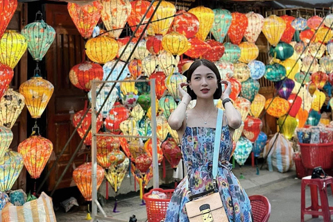 Da Nang: Marmorberge, Linh Ung Pagode, geführte Bootstour bei Nacht