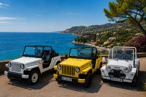 St-Raphaël: Experience the French Riviera differently in a convertible Jeep Dallas