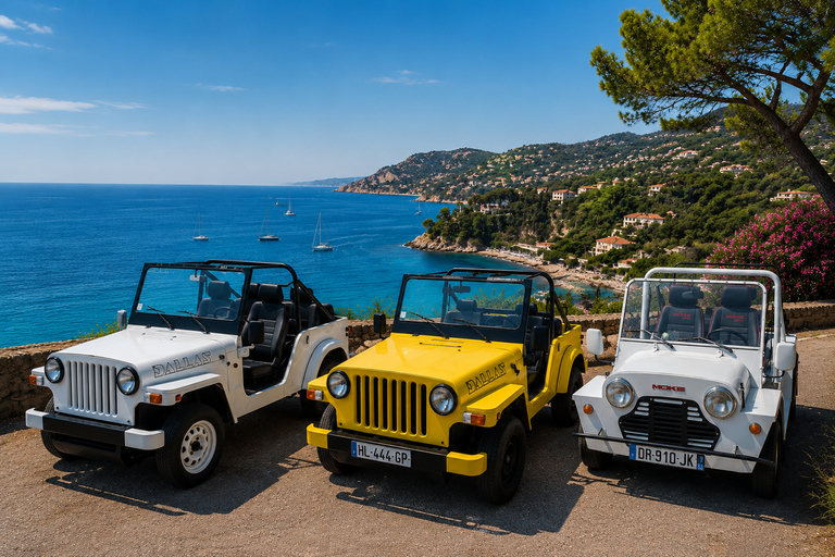 St-Raphaël: Experience the French Riviera differently in a convertible Jeep Dallas