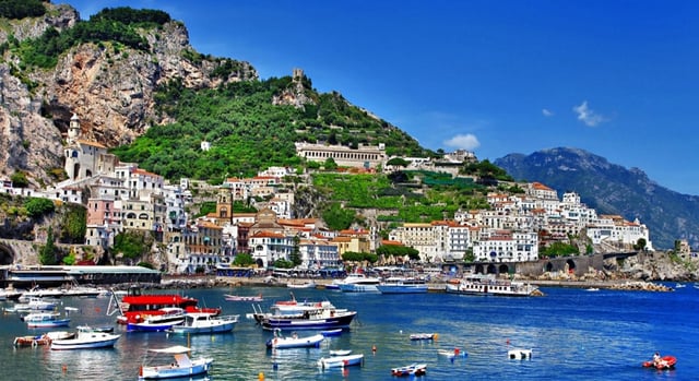 From Rome: Amalfi Coast and Pompeii, Full Day Private Tour