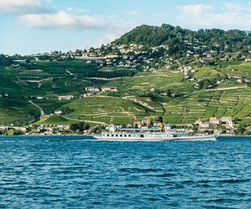 Lausana: Crucero de 3 horas por la Costa Azul y la región de Lavaux