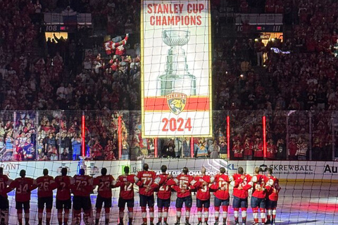 Miami: Florida Panthers Ice Hockey Game Ticket Lower Sideline