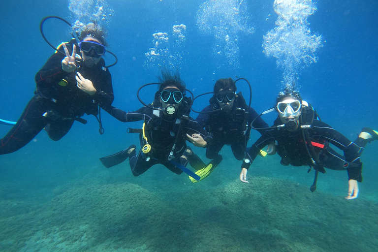 Genoa: first underwater dive