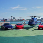 Barcelona: experiencia de conducción en helicóptero y superdeportivo