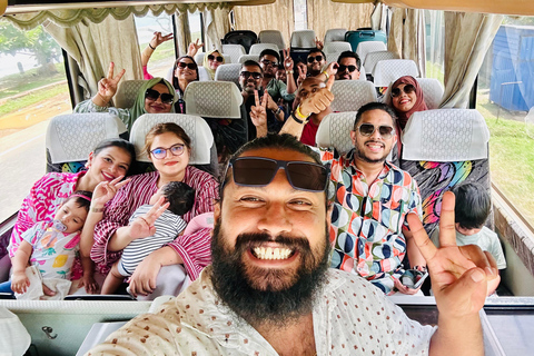 Colombo: Sigiriya Rock, Dambulla & Cultural Village Day Tour One Way Tour: Drop off in Sigiriya/Dambulla Area (Flat Van)