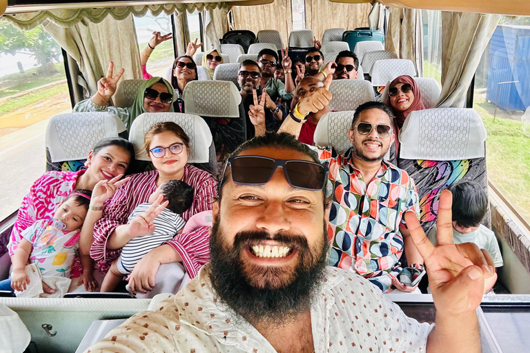 Colombo: Sigiriya Rock, Dambulla & Cultural Village Day Tour One Way Tour: Drop off in Sigiriya/Dambulla Area (Flat Van)
