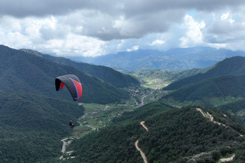 Kathmandu: Monkey Temple, Cable Car, & Paragliding Tour