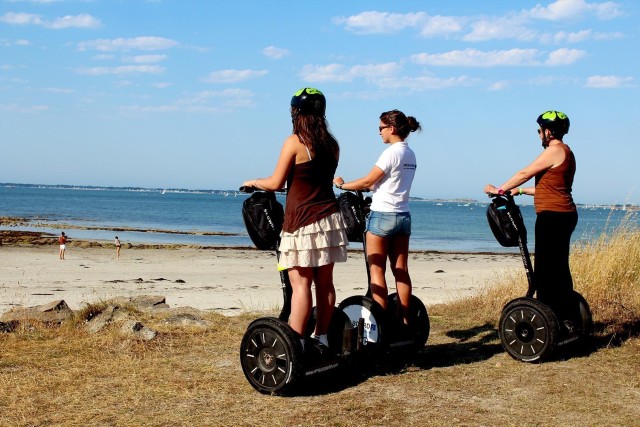 Visit GUIDED SEGWAY - Carnac and its beaches - 1 hour in Carnac, Morbihan