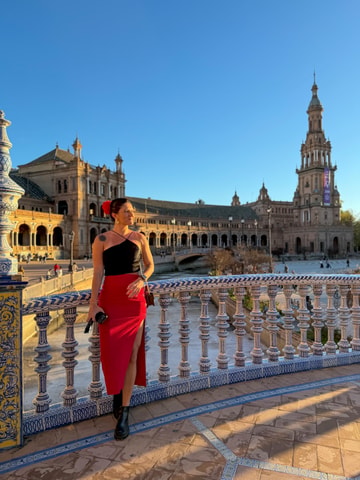 Professional photoshoot in Seville